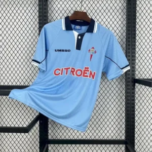 1997 1998 retro celta de vigo home football shirt 1