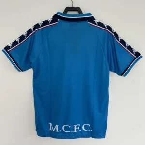 1997 1998 retro manchester city home football shirt 2