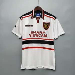 1997 1998 retro manchester united away football shirt 1
