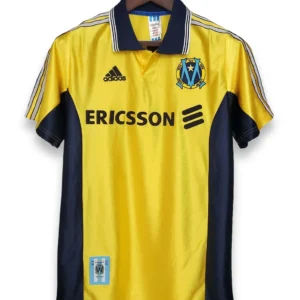 1998 1999 olympique marseille away soccer jersey 1