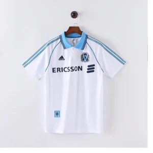 1998 1999 olympique marseille home soccer jersey 1