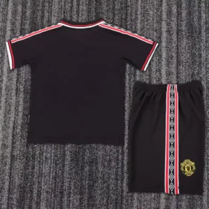 1998 1999 retro kids manchester united away football shirt 2