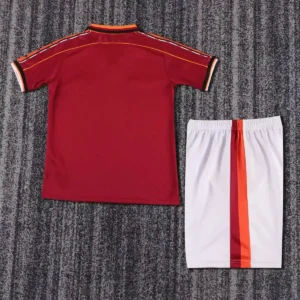 1998 1999 retro kids roma home football shirt 2