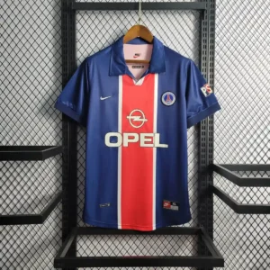 1998 1999 retro paris saint germain home football shirt 1
