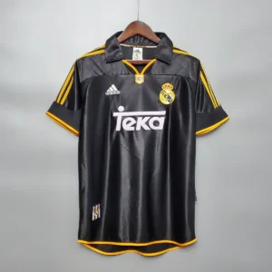 1998 2000 retro real madrid away football shirt 1