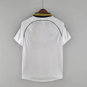 1998 2000 retro real madrid home 2