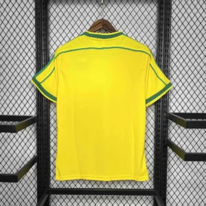 1998 retro brazil soccer jersey home 2