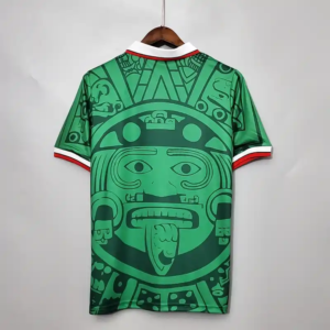 1998 retro mexico home soccer jersey 2