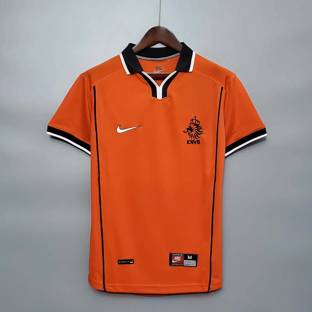 1998 retro netherlands home football shirt 1