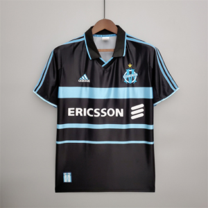 1999 2000 olympique marseille third away soccer jersey 1