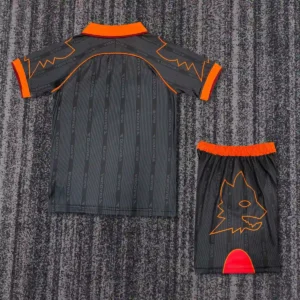 1999 2000 retro kids roma away football shirt 2