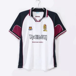 1999 2000 retro west ham united away football shirt 1