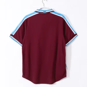 1999 2000 retro west ham united home football shirt 2