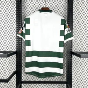 2000 2001 retro sporting lisbon home football shirt 2