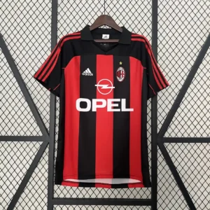 2000 2002 retro ac milan home football shirt 1