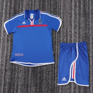 2000 kids size retro france home football shirt 1
