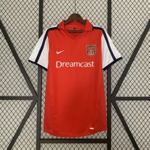 2001 2002 retro arsenal home football shirt 1