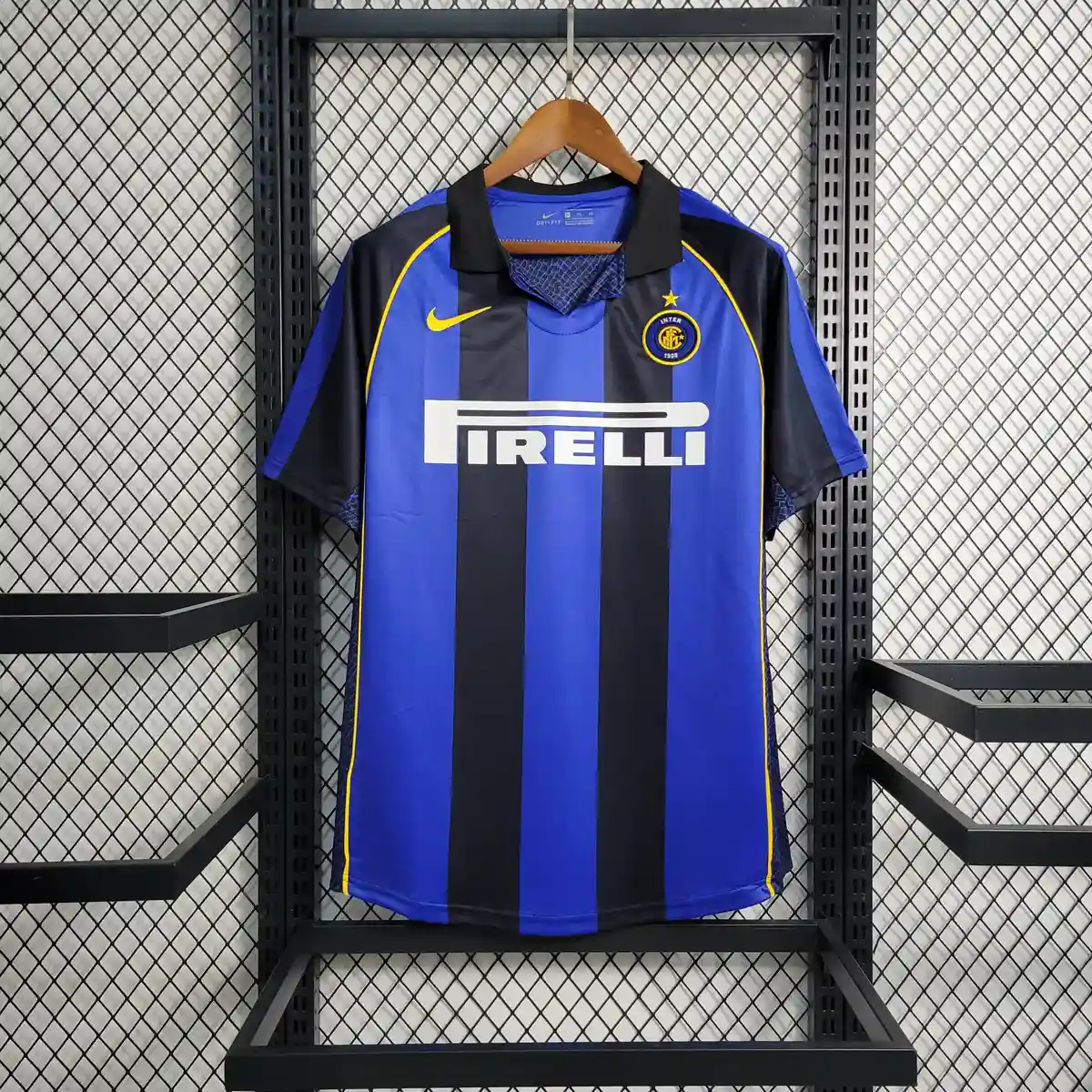 2001 2002 retro inter milan home football shirt 1