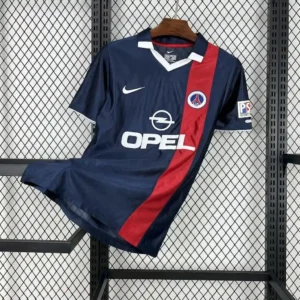 2001 2002 retro paris saint germain home football shirt 1