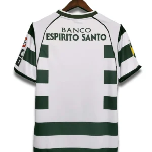 2001 2003 retro sporting lisbon home football shirt 2