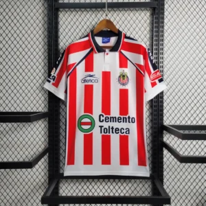 2002 2003 retro chivas de guadalajara home football shirt 1
