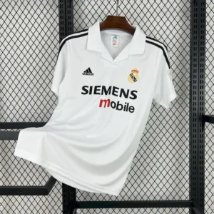 2002 2003 retro real madrid home football shirt 1