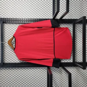 2002 2004 retro long sleeve manchester united home football shirt 2