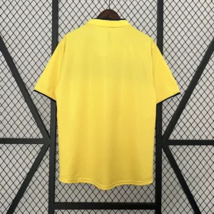 2002 retro scotland away football shirt yellow 2