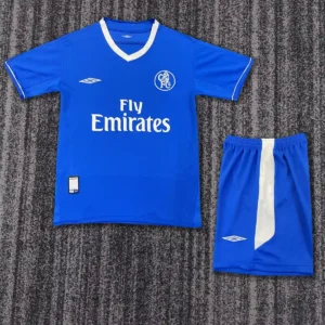 2003 2005 retro kids size chelsea home football jersey 1