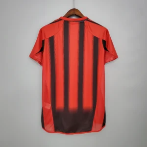 2004 2005 retro ac milan home football shirt 2