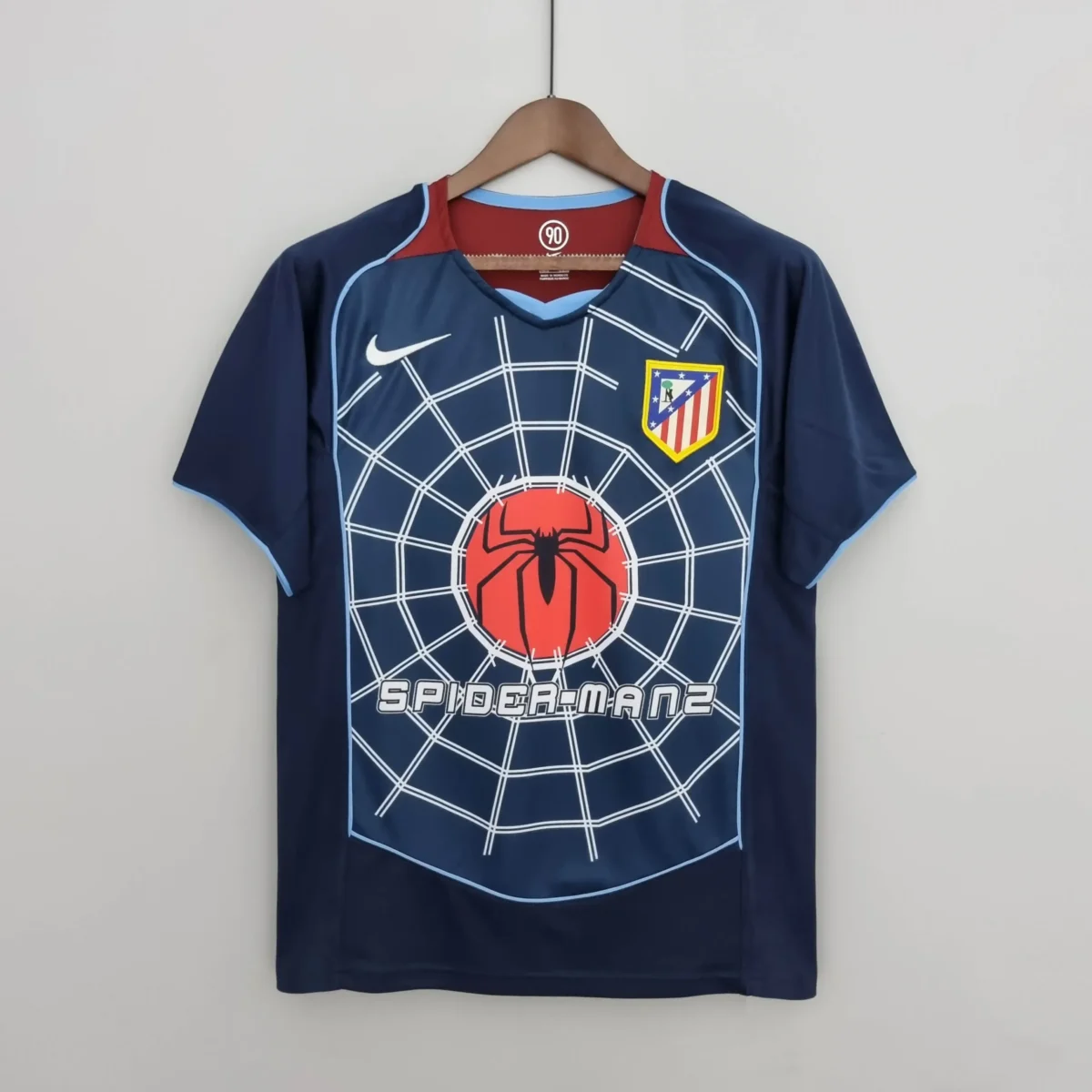 2004 2005 retro atletico madrid away soccer jersey 1