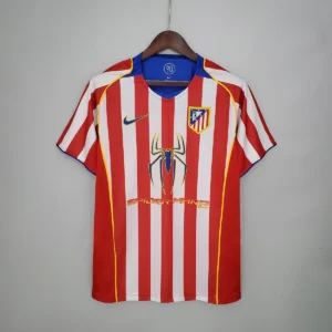 2004 2005 retro atletico madrid home soccer jersey 1