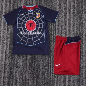 2004 2005 retro kids atletico madrid away football shirt 1