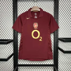 2005 2006 retro arsenal home football shirt 1