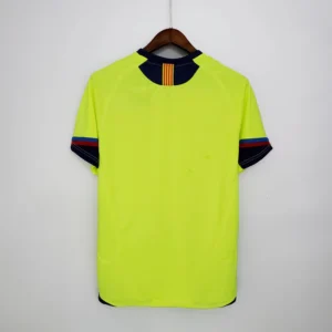 2005 2006 retro barcelona away football shirt 2