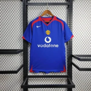 2005 2006 retro manchester united away football shirt 1