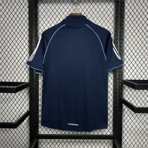 2005 2006 retro real madrid home football shirt blue 2
