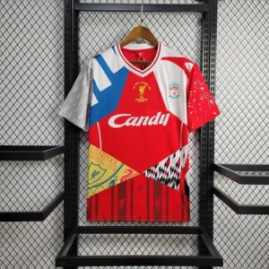 2005 retro liverpool hybrid commemorative edition football shirt 1