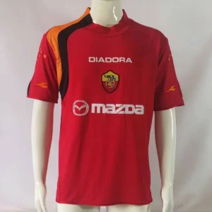 2006 2007 retro as roma homefootball shirt 1