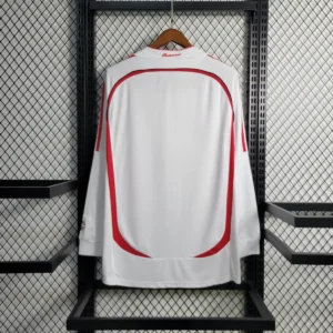 2006 2007 retro long sleeve ac milan away football shirt 2