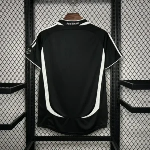 2006 2007 retro real madrid away football shirt black 2