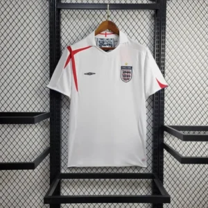 2006 retro england home football shirt 1