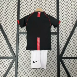 2007 2008 retro kids manchester united away football shirt 2