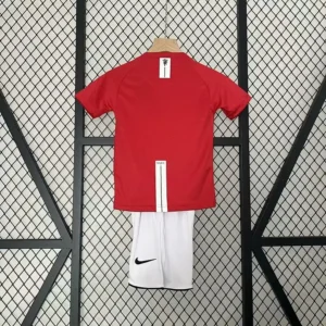 2007 2008 retro kids manchester united home football shirt 2