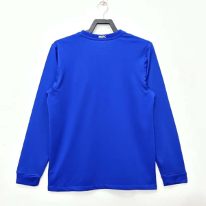 2007 2008 retro long sleeve manchester united away football shirt 2