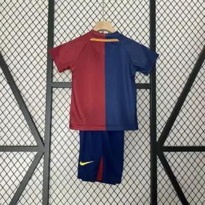 2008 2009 retro kids barcelona home football shirt 2