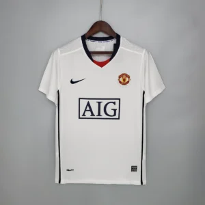 2008 2009 retro manchester united away football shirt 1