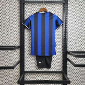 2009 2010 kids size retro inter milan home football shirt 2