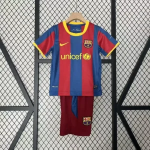 2010 2011 retro kids barcelona home football shirt 1