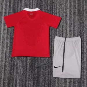 2010 2011 retro kids manchester united home football shirt 2